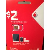 $2 vodafone SIM pack Nano/Micro/Full size